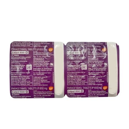 CALPOL 650 + Tablet 15's