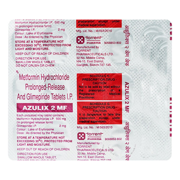 Azulix MF 2mg Tablet 15'S