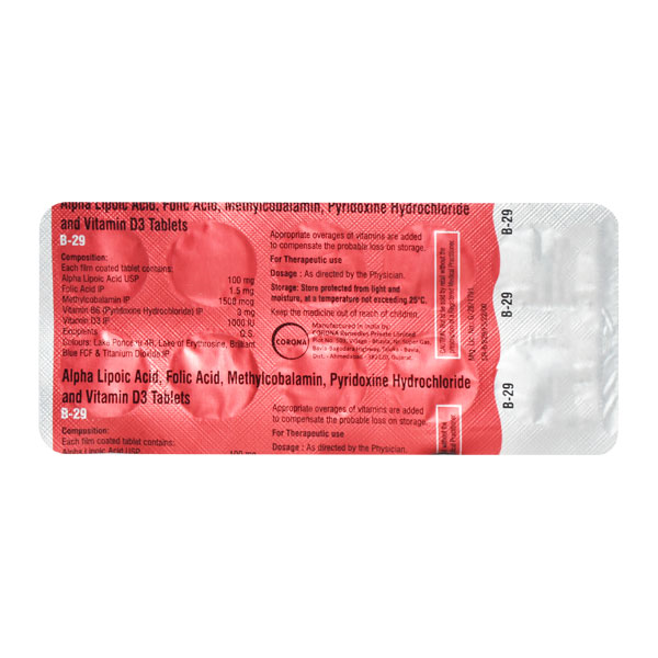 B 29 Tablet 10'S