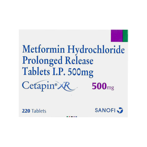 CETAPIN XR 500mg Tablet 20's