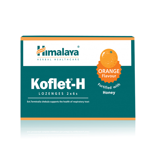 Koflet H Lozenges - Orange Flavour 6's
