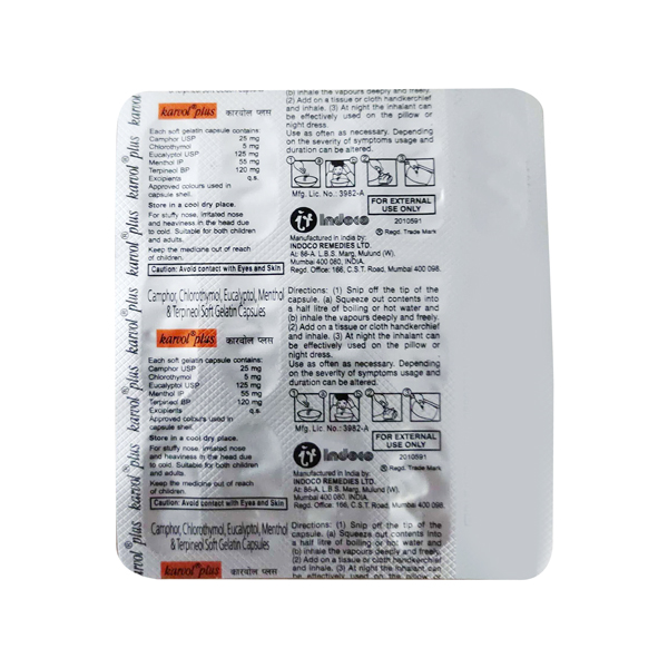 KARVOL PLUS Capsule 15's