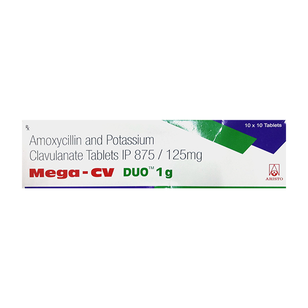 MEGA CV DUO 1g Tablet 10's