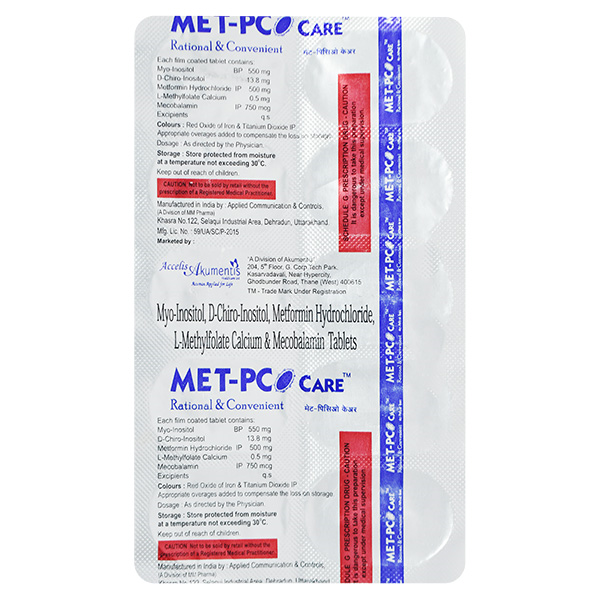 Metpco Care Tablet 10'S