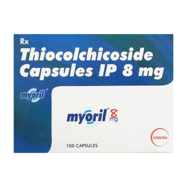 Myoril 8mg Capsule 10'S