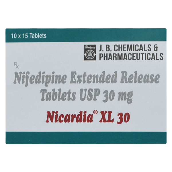 NICARDIA XL 30 Tablet 15's