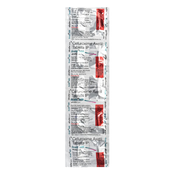 ORATIL 500 Tablet 10's