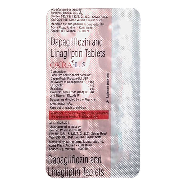 OXRA L 5 Tablet 10's