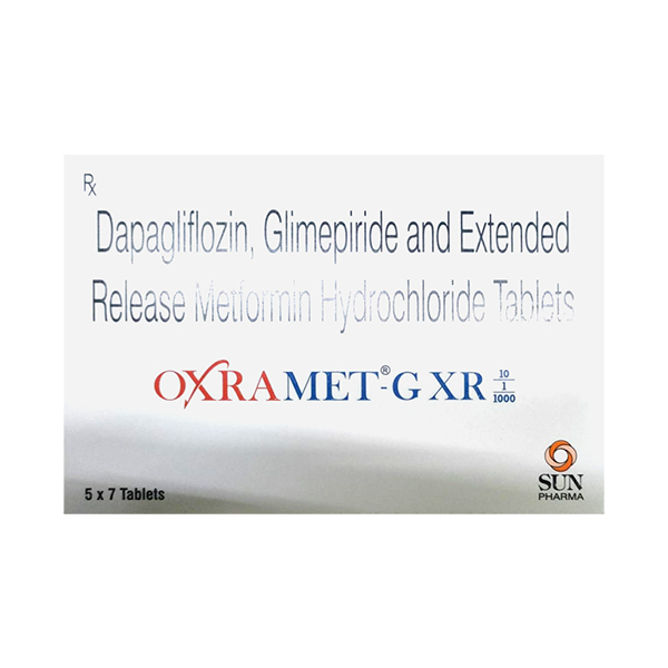OXRAMET G XR 10/1/1000 Tablet 7's