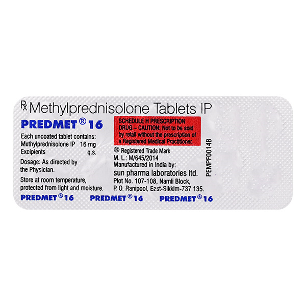 Predmet 16mg Tablet 10'S