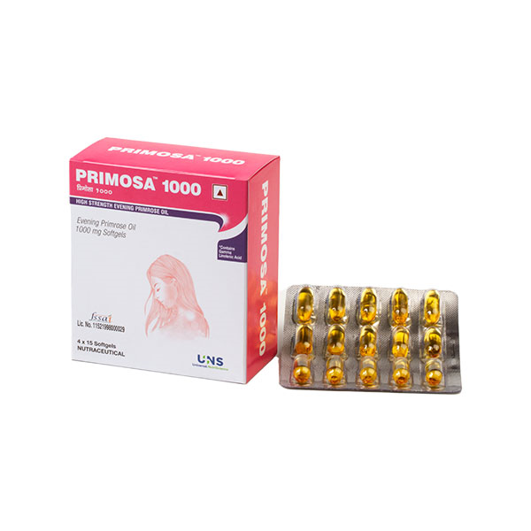 Primosa 1000 mg Capsules 15's