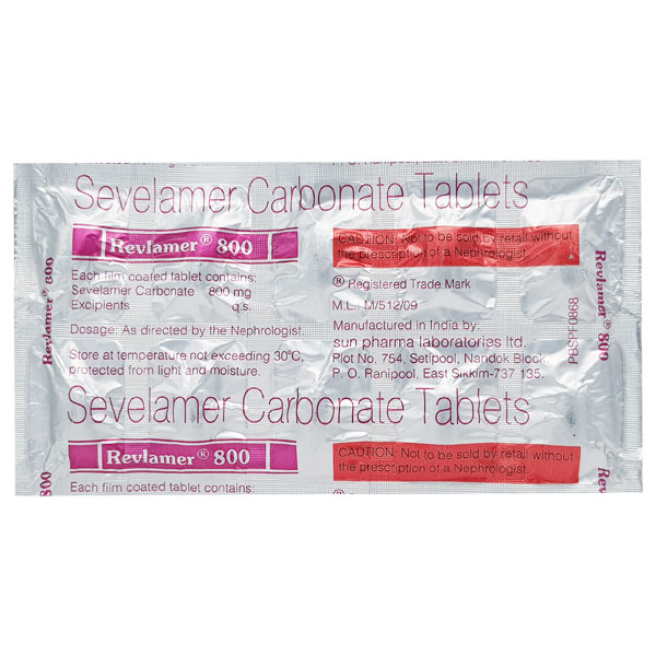 Revlamer 800mg Tablet 10'S