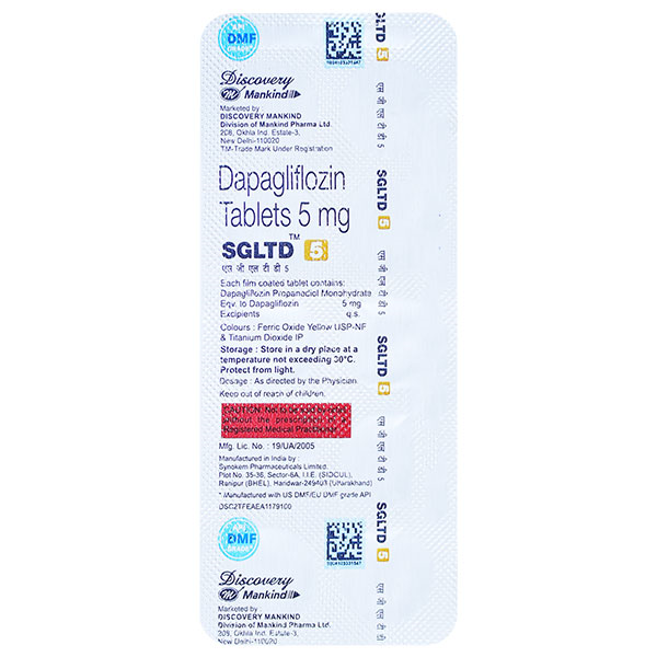 SGLTD 5 Tablet 10's