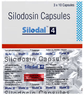 Silodal 4mg Capsule 10'S
