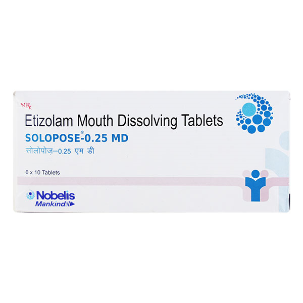 Solopose MD 0.25mg Tablet 10'S