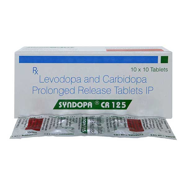 Syndopa CR 125mg Tablet 10'S