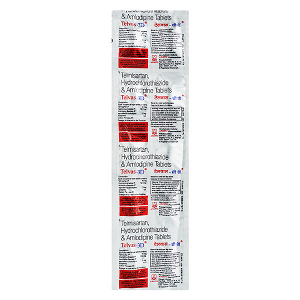 Telvas 3D 40mg Tablet 10'S