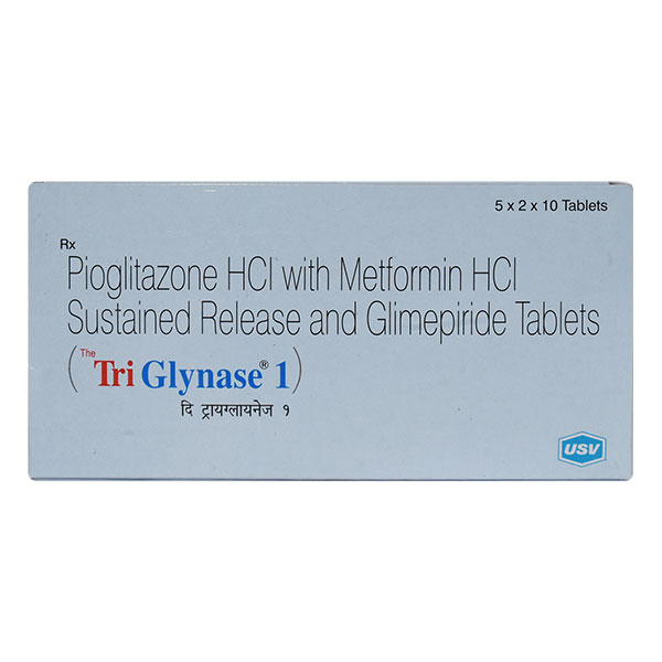 THE TRIGLYNASE 1 Tablet 10's