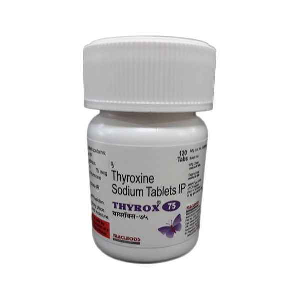 THYROX 75 Tablet 120's