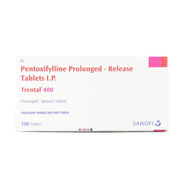 Trental 400mg Tablet 15'S