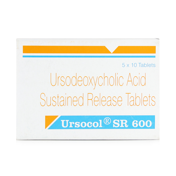 Ursocol SR 600mg Tablet 10'S