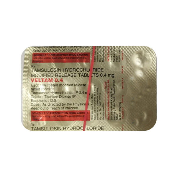 Veltam 0.4mg Tablet 15'S