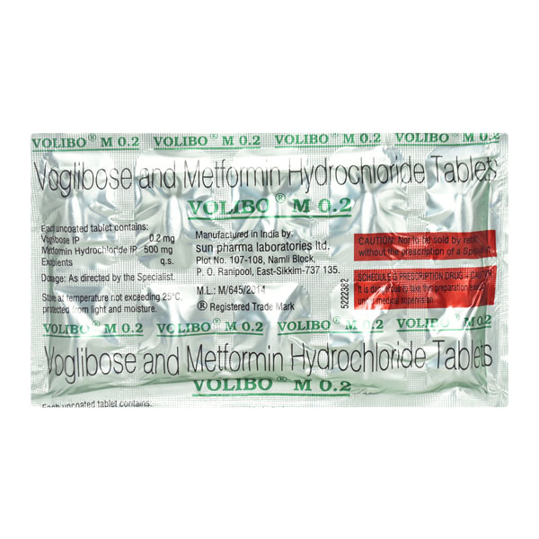 Volibo M 0.2mg Tablet 10'S