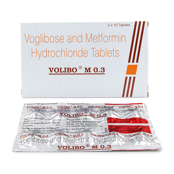 Volibo M 0.3mg Tablet 10'S