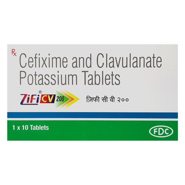 Zifi CV 200mg Tablet 10'S