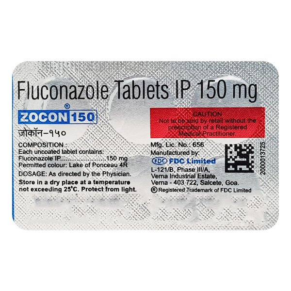 ZOCON 150 Tablet 6's